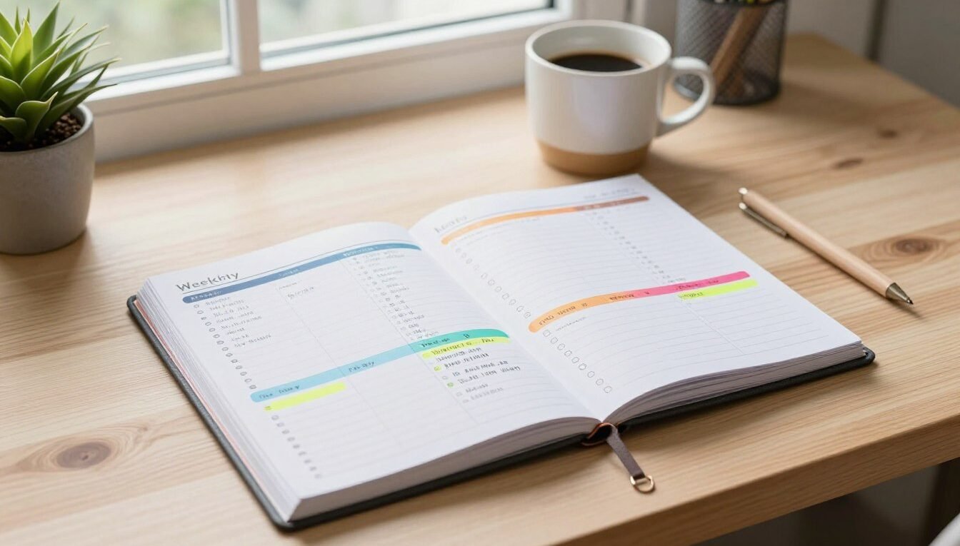 how to organize your week