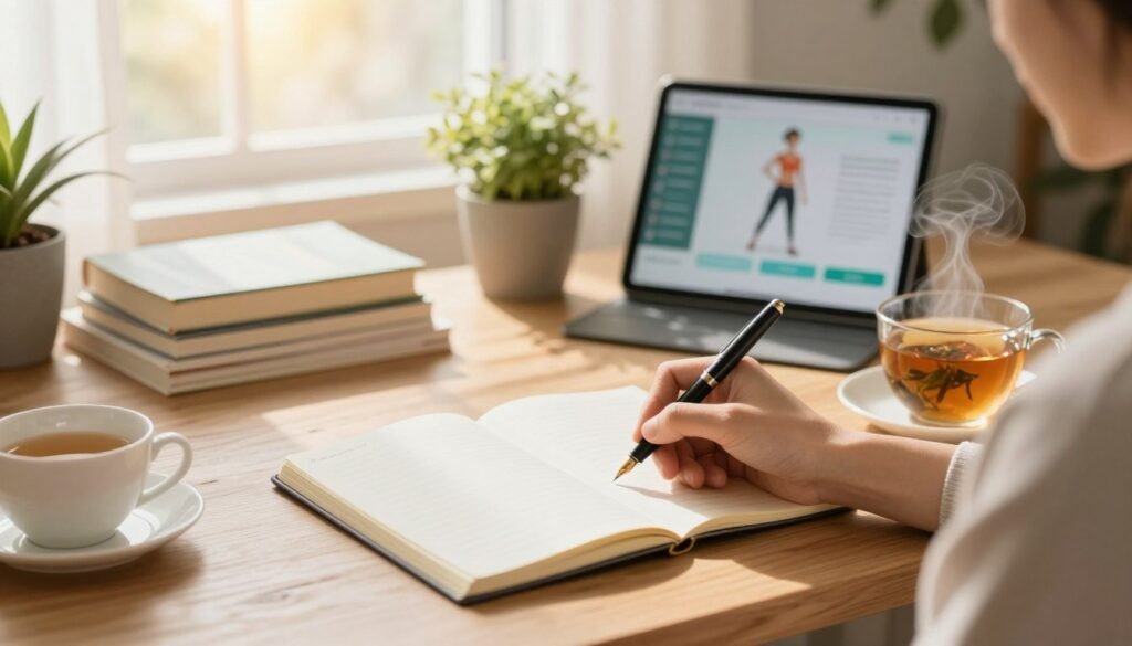 physical health journaling